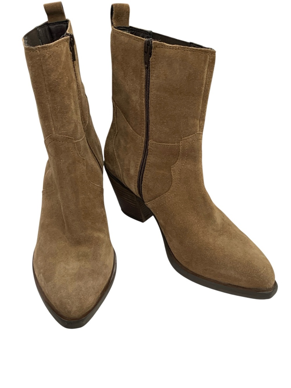 Frye Mera Suede Leather Chelsea Boots Size 8.5 M